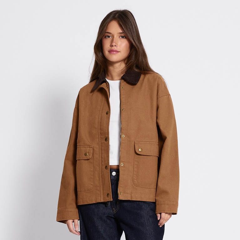 Worker jacket "Hay" Tobacco